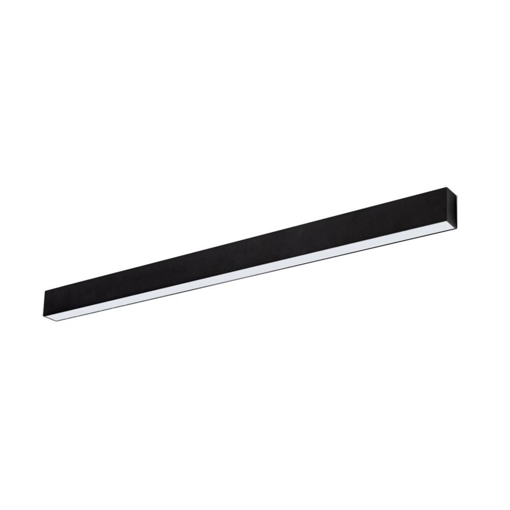 LED lineært armatur 99,7 cm 3000K sort