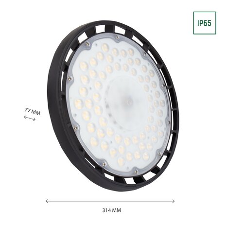 Spectrum LED UFO High Bay - 200W 125 Lumen P/W - 4000K - 2 års garanti