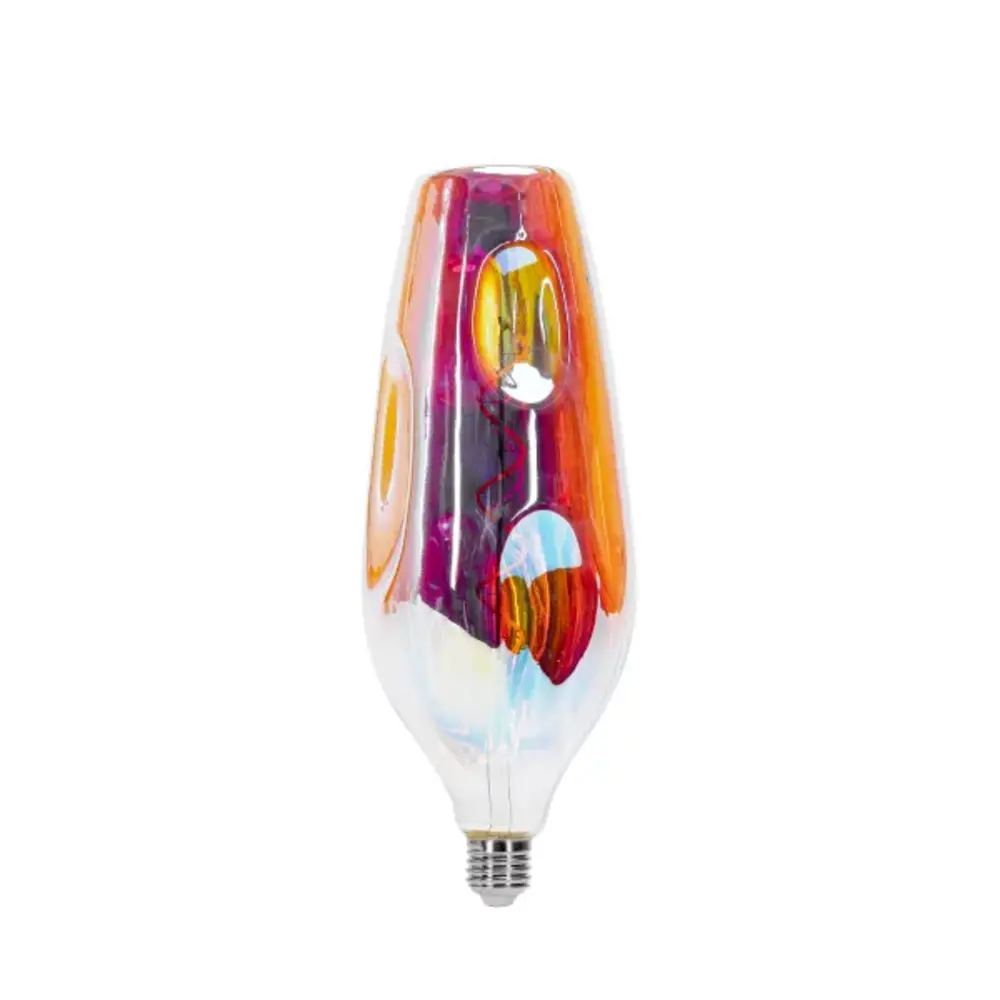 Aigostar LED Filamentpære - E27 FATNING - 4W - 1800K - Alien lang
