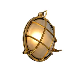 Lucide LED Væglampe IP65 - Udendørsbelysning - DUDLEY - E27 - Mat guld / Messing Lucide LED Væglampe IP65 - Udendørsbelysning - DUDLEY - E27 - Mat guld / Messing