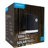Modee Lighting LED Solcelle væglampe med sensor - 9000K dagslys hvid - 50 Lumen - IP44