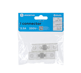 Aigostar LED lysslange V2 - To ben Tilslutning - 8mm - 2 stk Aigostar LED lysslange V2 - To ben Tilslutning - 8mm - 2 stk