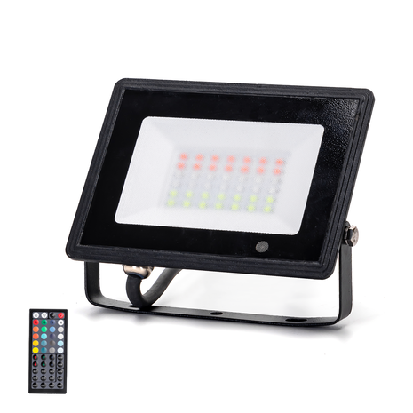 Aigostar LED spotlight - IP65 - 30W - RGB farver Aigostar LED spotlight - IP65 - 30W - RGB farver