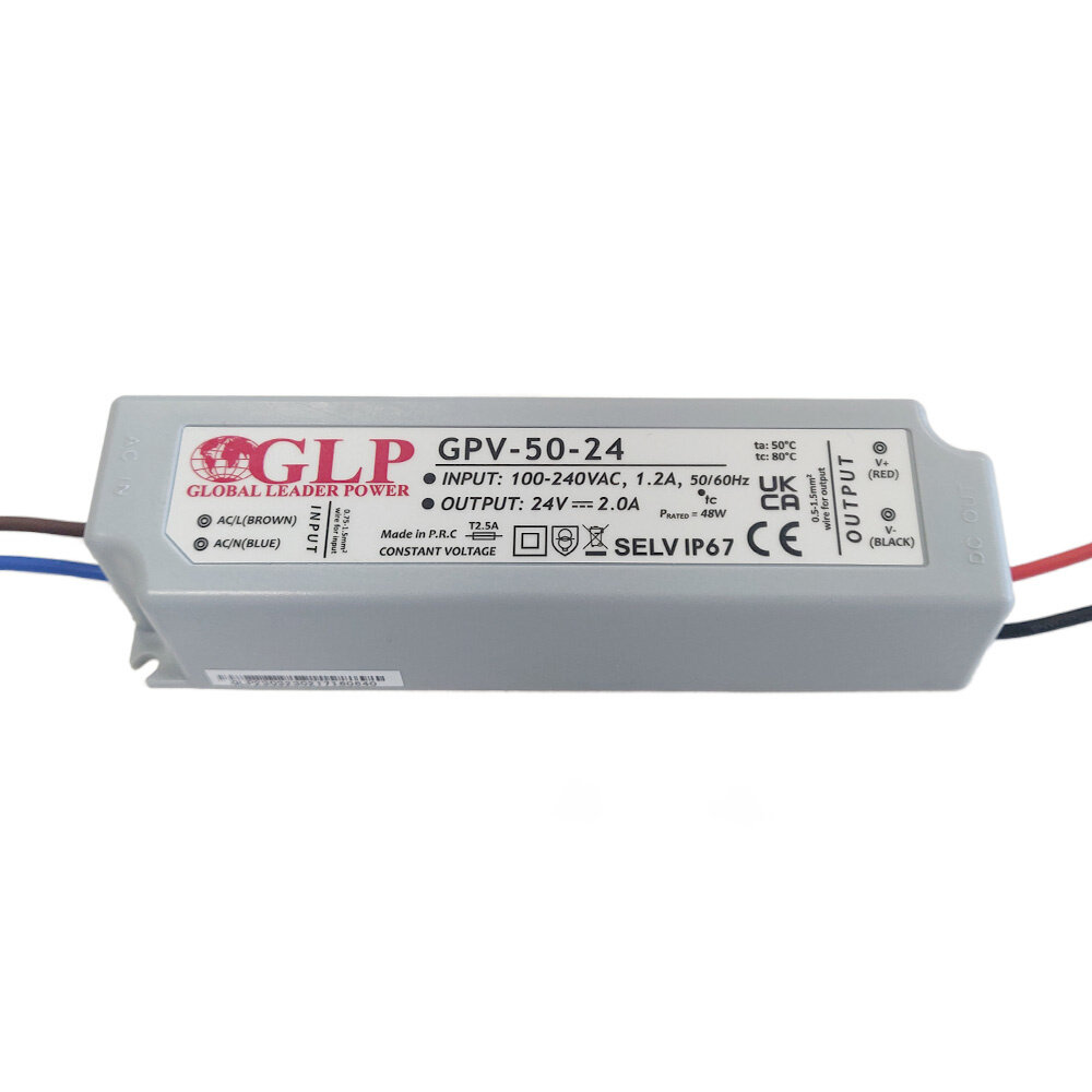 Adaptateur Secteur 12V 24W IP44 Pour Spots LED Extérieurs - Alimentation Basse Tension Sécurisée Pour Projecteurs De Jardin