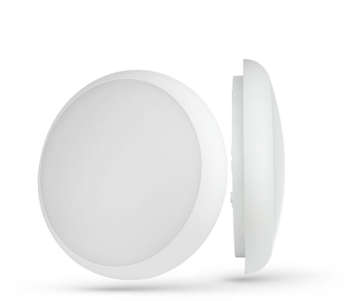 LED-loftslampe Nymphea City Pro IP65 - 18W 1800lm - Bevægelsessensor - CCT-kontakt LED-loftslampe Nymphea City Pro IP65 - 18W 1800lm - Bevægelsessensor - CCT-kontakt