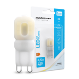 Modee Lighting LED G9 - 2,5W 220lm - 6000K Kold hvid Modee Lighting LED G9 - 2,5W 220lm - 6000K Kold hvid