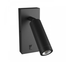 Spectrum Væglampe Madara Slim inkl. afbryder - GU10 ø35mm - 38X95mm - Sort Spectrum Væglampe Madara Slim inkl. afbryder - GU10 ø35mm - 38X95mm - Sort