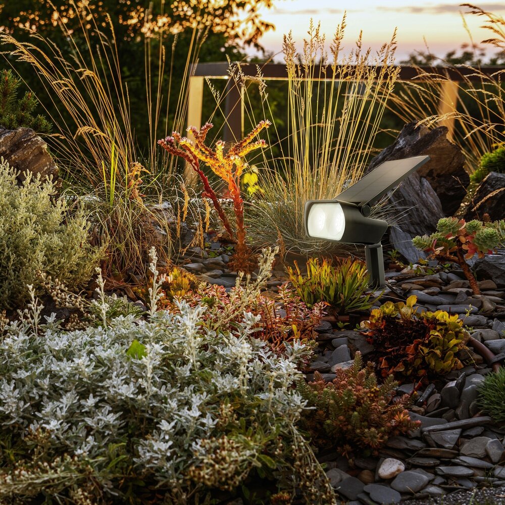 Spectrum LED Solar jordspot Oculus - CCT - IP65 - Inkl. Fjernbetjening