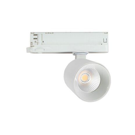 Spectrum 3-faset LED-skinnespot Artemida Max - 3000K - 6-20W DIP Switch kan dæmpes - 75x78 - Hvid Spectrum 3-faset LED-skinnespot Artemida Max - 3000K - 6-20W DIP Switch kan dæmpes - 75x78 - Hvid