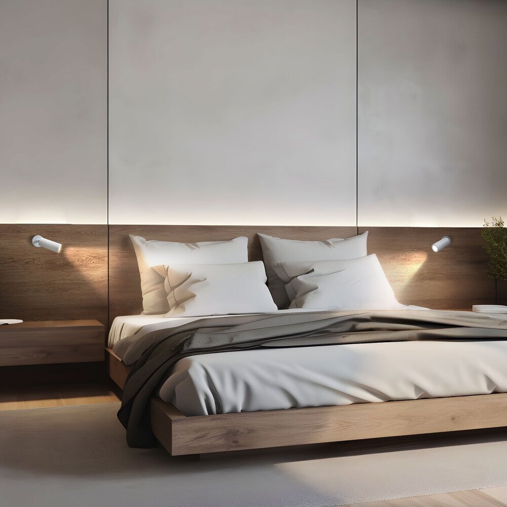 Spectrum Vægspot Madara Slim inkl. kontakt - GU10 ø35mm - 36X95X165 - Hvid Spectrum Vægspot Madara Slim inkl. kontakt - GU10 ø35mm - 36X95X165 - Hvid