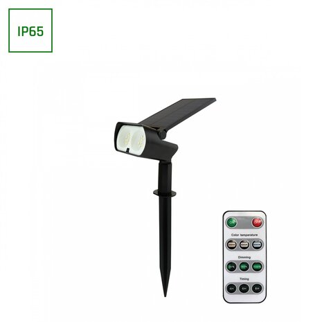 Spectrum LED Solar jordspot Oculus - CCT - IP65 - Inkl. Fjernbetjening Spectrum LED Solar jordspot Oculus - CCT - IP65 - Inkl. Fjernbetjening