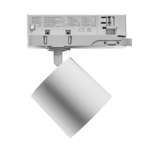 Spectrum 3-faset LED-skinnespot Artemida Max - 3000K - 6-20W DIP Switch kan dæmpes - 75x78 - Hvid Spectrum 3-faset LED-skinnespot Artemida Max - 3000K - 6-20W DIP Switch kan dæmpes - 75x78 - Hvid