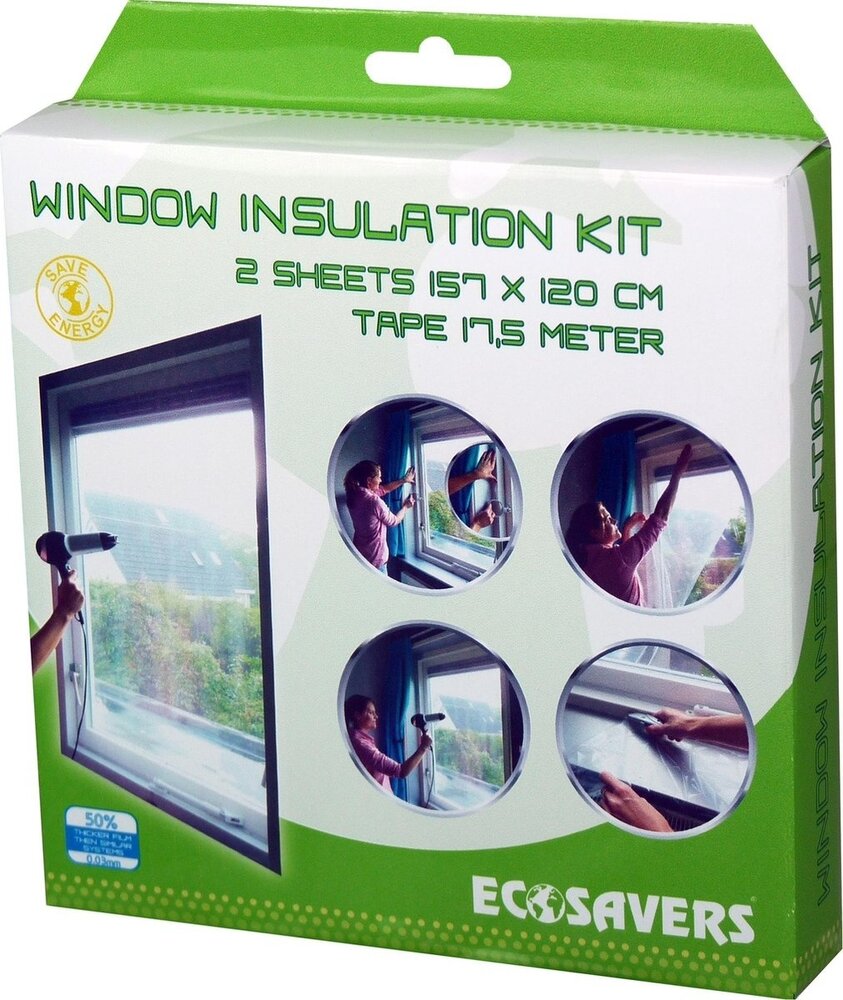 Ecosavers Ecosavers rammefolie vinduesisolering