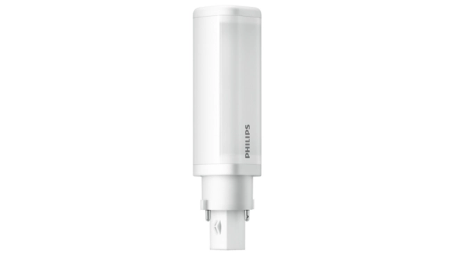 CorePro LED PL-C G24d Fatning 2-Pin 4.5W 3000K - Ledpaneler.dk
