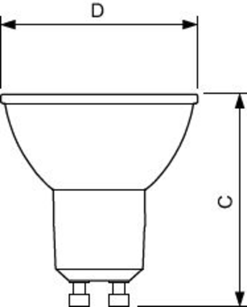 Philips MAS LED GU10 ExpertColor 5.5W svare til 50W 4000K 36⁰ Lysspredning - Dæmpbar Philips MAS LED GU10 ExpertColor 5.5W svare til 50W 4000K 36⁰ Lysspredning - Dæmpbar