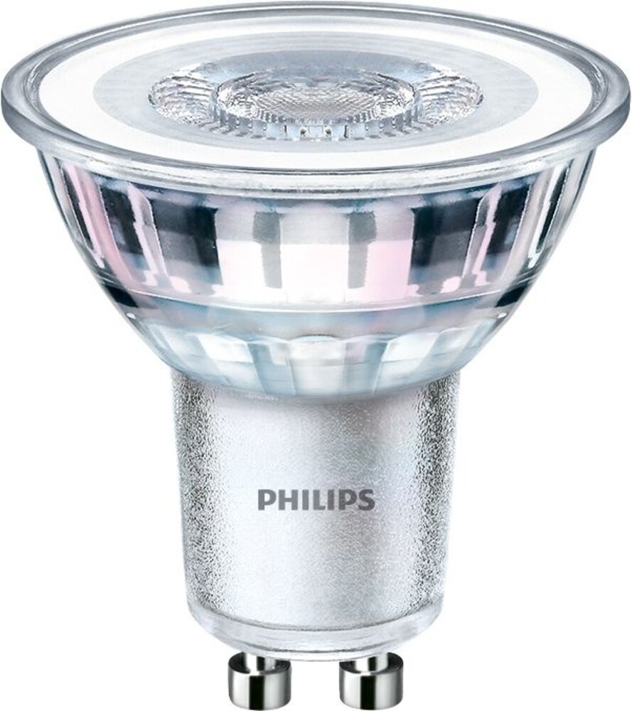 Philips CorePro LED GU10 spot 4.6W Svare til 50W GU10 4000K 36⁰ Lysspredning Dæmpbar Philips CorePro LED GU10 spot 4.6W Svare til 50W GU10 4000K 36⁰ Lysspredning Dæmpbar
