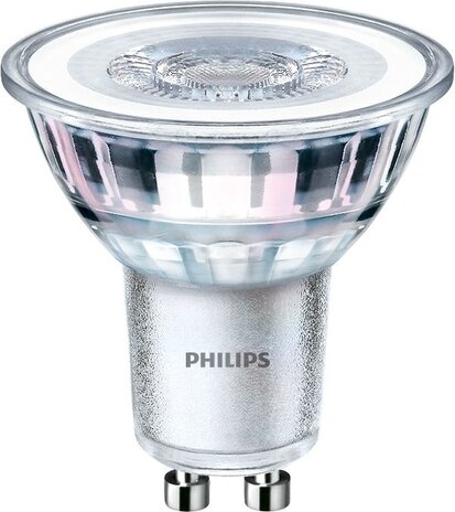 Philips CorePro LED GU10 spot 3.5W svare til 35W 3000K 36⁰ Lysspredning Dæmpbar Philips CorePro LED GU10 spot 3.5W svare til 35W 3000K 36⁰ Lysspredning Dæmpbar