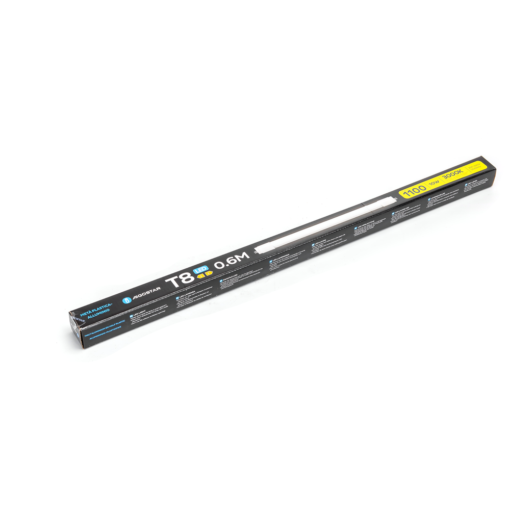 Aigostar LED Lysstofrør 60cm - 10W erstatter 18W - 3000K 830 Aigostar LED Lysstofrør 60cm - 10W erstatter 18W - 3000K 830