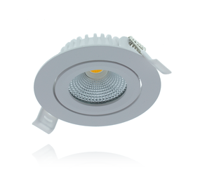 LED forsænket spotlight komplet - Varda - 5W - 3000K 830 - 85mm Dækstørrelse - 75mm Indvendig størrelse - Dæmpbar