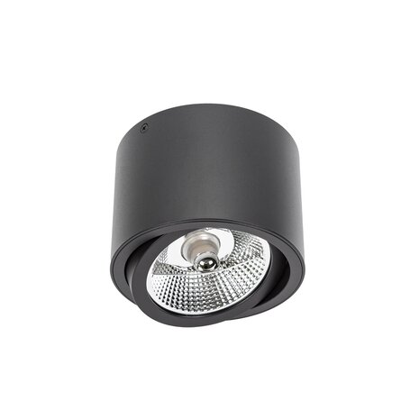 LED påbygningsspot AR111 GU10 230V - Mat sort  Eksklusiv LED spot LED påbygningsspot AR111 GU10 230V - Mat sort  Eksklusiv LED spot
