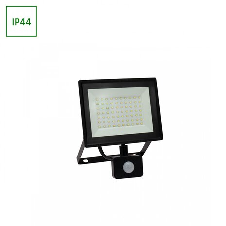 Spectrum ALT LED projektørlampe med sensor - 50W - 4000K - IP44