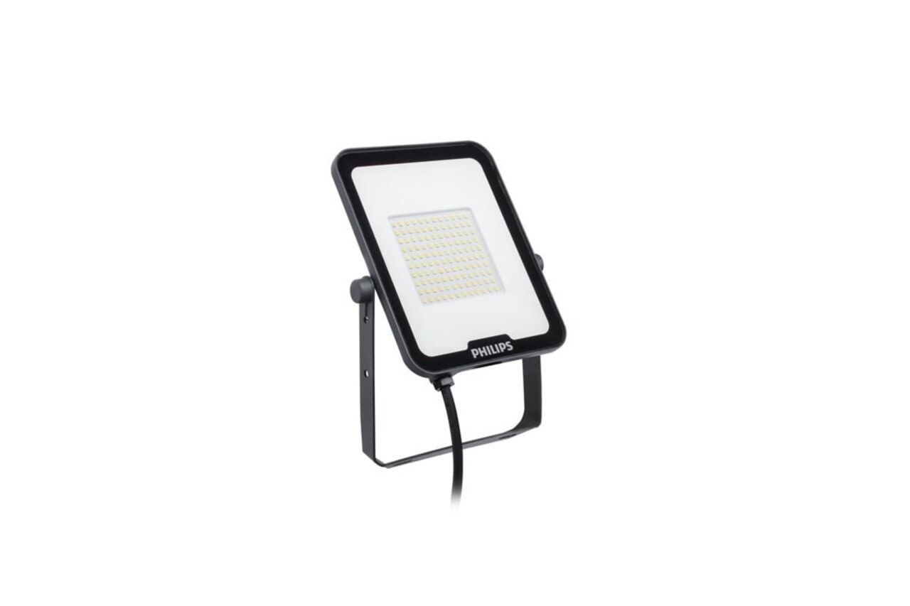 Philips Philips LED Floodlight Ledinaire BVP164 Grå 50W 6000lm 110D - 840 Neutral Hvid | IP65 symmetrisk Philips Philips LED Floodlight Ledinaire BVP164 Grå 50W 6000lm 110D - 840 Neutral Hvid | IP65 symmetrisk