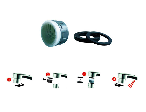 Ecosavers EcoSavers Vandbesparende Luftblander