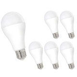LCB Multipakke 6 styk - LED lampe - E27 armatur - 10W erstatter 63W - 4000k neutralt hvidt lys LCB Multipakke 6 styk - LED lampe - E27 armatur - 10W erstatter 63W - 4000k neutralt hvidt lys