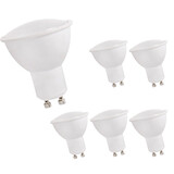 LCB Multipakke 6 styk - LED spot GU10 - 1,5W erstatter 22W - 3000K varmt hvidt lys LCB Multipakke 6 styk - LED spot GU10 - 1,5W erstatter 22W - 3000K varmt hvidt lys