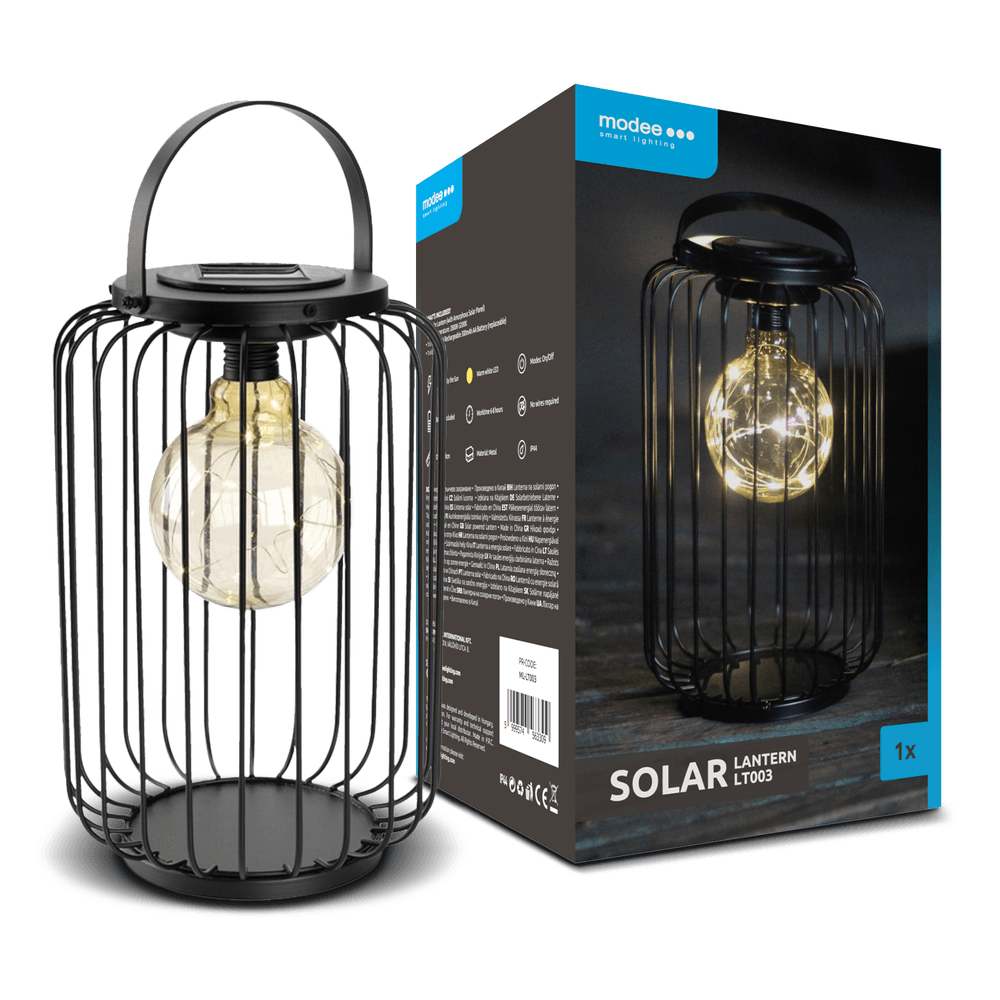 Modee Lighting Dekorativ solcelle LED havelampe - IP44 - 2700-3200K varm hvid