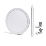 Aigostar LED indbygningsspot/loftlampe 24W - 2 i 1 - Justerbar 60-250mm - CCT 3000k-6500K Aigostar LED indbygningsspot/loftlampe 24W - 2 i 1 - Justerbar 60-250mm - CCT 3000k-6500K