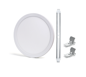 Aigostar LED indbygningsspot/loftlampe 24W - 2 i 1 - Justerbar 60-250mm - CCT 3000k-6500K Aigostar LED indbygningsspot/loftlampe 24W - 2 i 1 - Justerbar 60-250mm - CCT 3000k-6500K