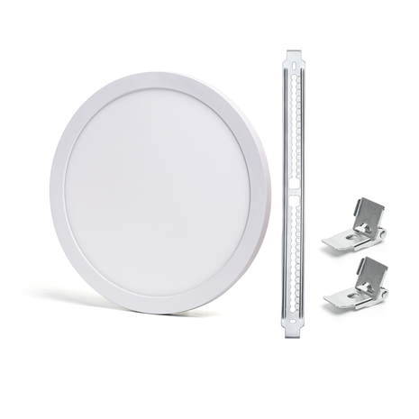 Aigostar LED indbygningsspot/loftlampe 24W - 2 i 1 - Justerbar 60-250mm - CCT 3000k-6500K Aigostar LED indbygningsspot/loftlampe 24W - 2 i 1 - Justerbar 60-250mm - CCT 3000k-6500K