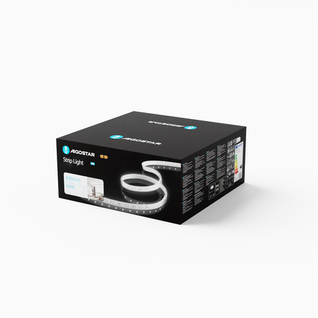 Aigostar LED Lysslange flad - 50 meter - 6500K  Kold hvid - 60 dioder per meter Aigostar LED Lysslange flad - 50 meter - 6500K  Kold hvid - 60 dioder per meter