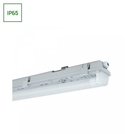 Vandtæt LED armatur - 150 cm - Til 1 LED lysstofrør (eksklusiv lysstofrør) Vandtæt LED armatur - 150 cm - Til 1 LED lysstofrør (eksklusiv lysstofrør)