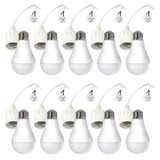 profolux Fordelspakke 10 stk. E27 og ledning med samlemuffe- inkl. 10x LED pære - 10W 4000k neutralt hvidt lys profolux Fordelspakke 10 stk. E27 og ledning med samlemuffe- inkl. 10x LED pære - 10W 4000k neutralt hvidt lys