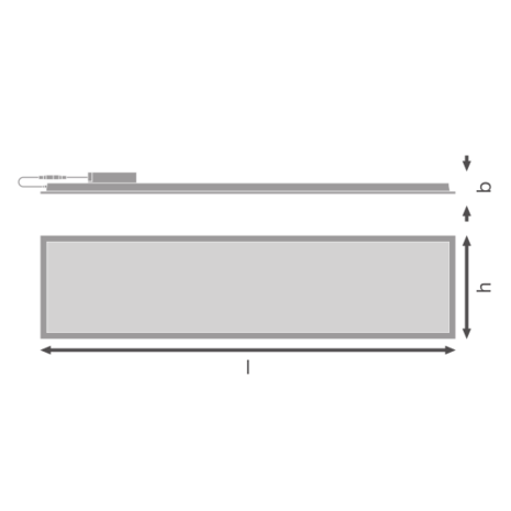 Ledvance Ledvance  - 120x30 cm - LED Panel - 33W - 3630lm - Neutral hvid