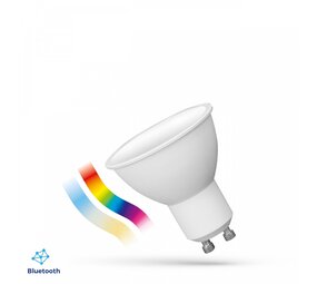 Spectrum Smart LED Spot - GU10 4.9W - RGB+CCT alle lysfarver - Styr med appen - Bluetooth Mesh Spectrum Smart LED Spot - GU10 4.9W - RGB+CCT alle lysfarver - Styr med appen - Bluetooth Mesh