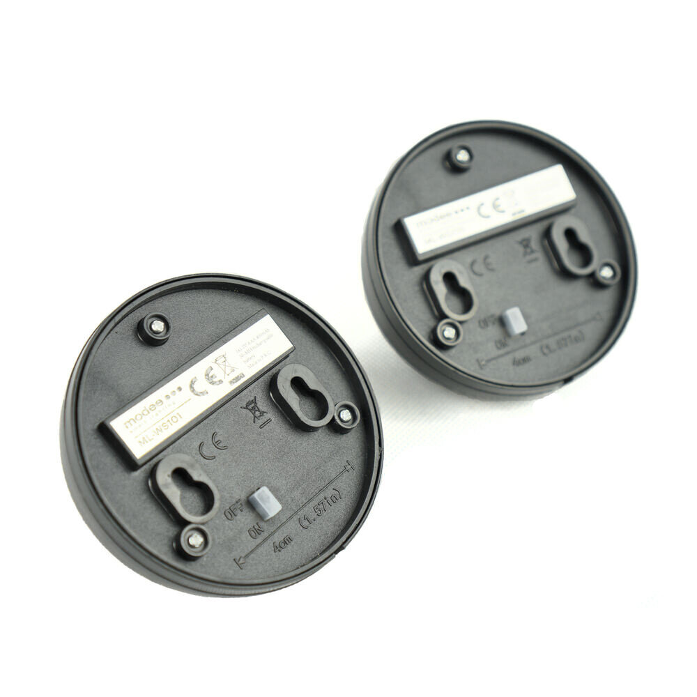 Modee Lighting LED Solcelle Væglampe - IP44 6lm 3000K Varm hvid - 2 stk