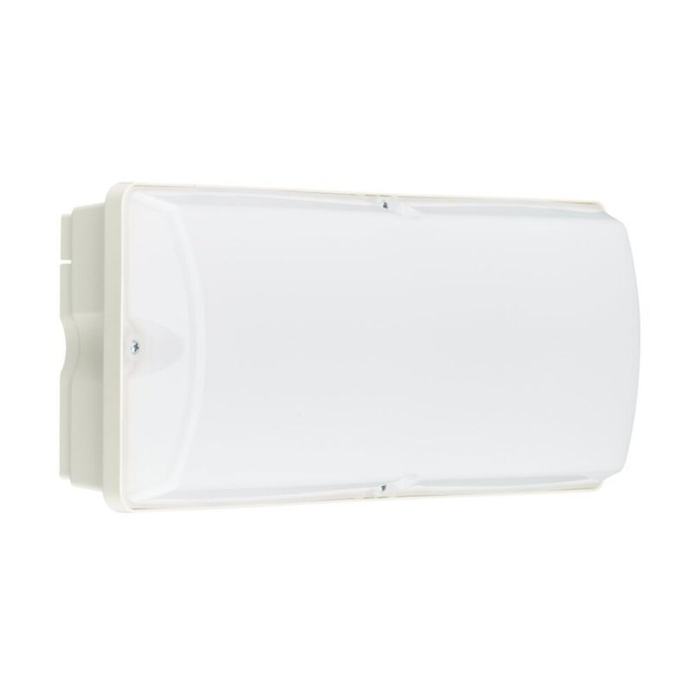 Philips Philips LED Bulkhead Ledinaire WL055V Hvid 6W 630lm - 840 Cool White | 374x150mm - IP65
