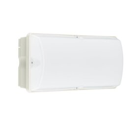 Philips Philips LED Bulkhead Ledinaire WL055V Hvid 6W 630lm - 840 Cool White | 374x150mm - IP65
