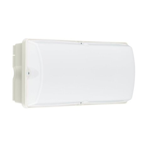 Philips Philips LED Bulkhead Ledinaire WL055V Hvid 6W 630lm - 840 Cool White | 374x150mm - IP65