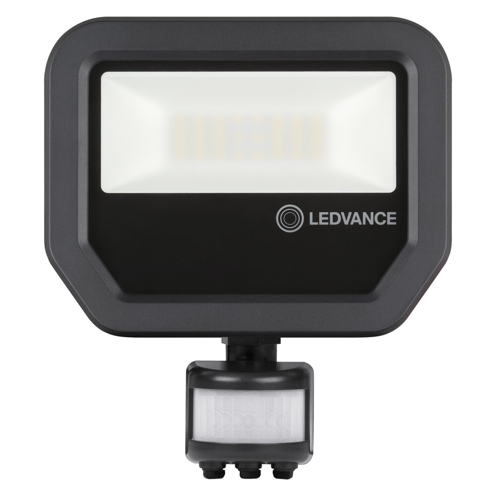 Ledvance Ledvance LED Floodlight Sensor GEN 3 Sort - 20W 120lm/w - 4000k - IP65 Ledvance Ledvance LED Floodlight Sensor GEN 3 Sort - 20W 120lm/w - 4000k - IP65