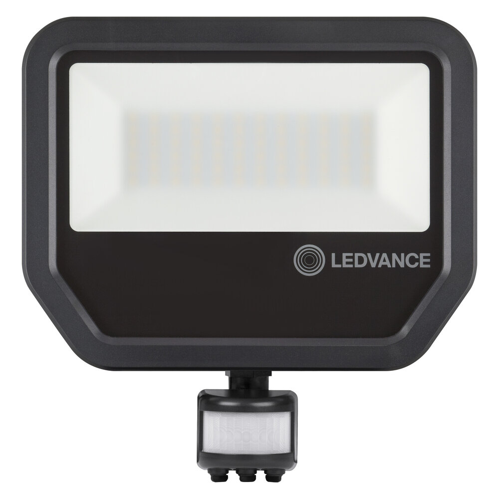 Ledvance Ledvance LED Floodlight Sensor GEN 3 Sort 50W 120lm/w - 4000k - IP65 Ledvance Ledvance LED Floodlight Sensor GEN 3 Sort 50W 120lm/w - 4000k - IP65