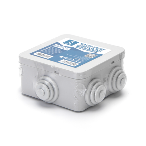 Aigostar Vandtæt Samledåse Firkantet IP44 - 4 indgange