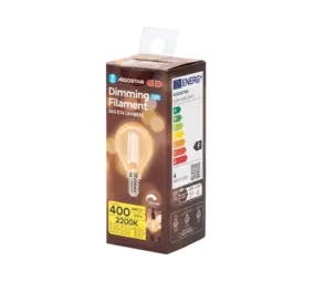 Aigostar LED spot G45 E14 dæmpbar - 4W erstatter 40W - Valgfri Lystemperatur - glødetråd Aigostar LED spot G45 E14 dæmpbar - 4W erstatter 40W - Valgfri Lystemperatur - glødetråd