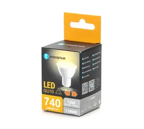 Aigostar LED spot GU10 dæmpbar - 10W erstatter 74W - Valgfri Lystemperatur Aigostar LED spot GU10 dæmpbar - 10W erstatter 74W - Valgfri Lystemperatur