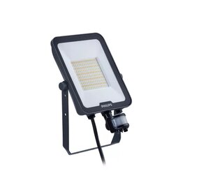 Philips Philips LED projektørlampe Ledinaire BVP167 grå 50W 6000lm 40D - 830-840-865 - IP65 symmetrisk med bevægelsessensor Philips Philips LED projektørlampe Ledinaire BVP167 grå 50W 6000lm 40D - 830-840-865 - IP65 symmetrisk med bevægelsessensor