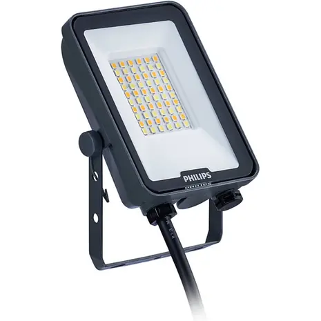 Philips Philips LED projektørlampe Ledinaire BVP167 grå 30W 3600lm 40D - 830-840-865 - IP65 symmetrisk Philips Philips LED projektørlampe Ledinaire BVP167 grå 30W 3600lm 40D - 830-840-865 - IP65 symmetrisk