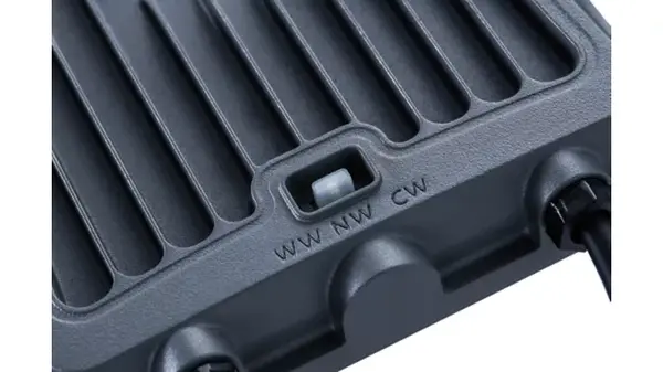 Philips Philips LED projektørlampe Ledinaire BVP167 grå 20W 2400lm 40D - 830-840-865 - IP65 symmetrisk med bevægelsessensor